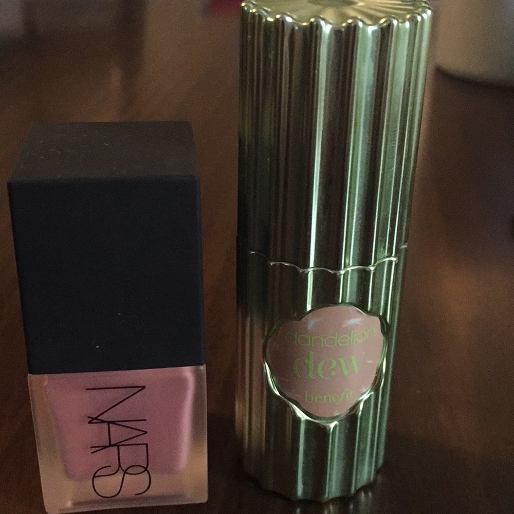 NARS Liquid Orgasm & Benefit Dandelion Dew blushes